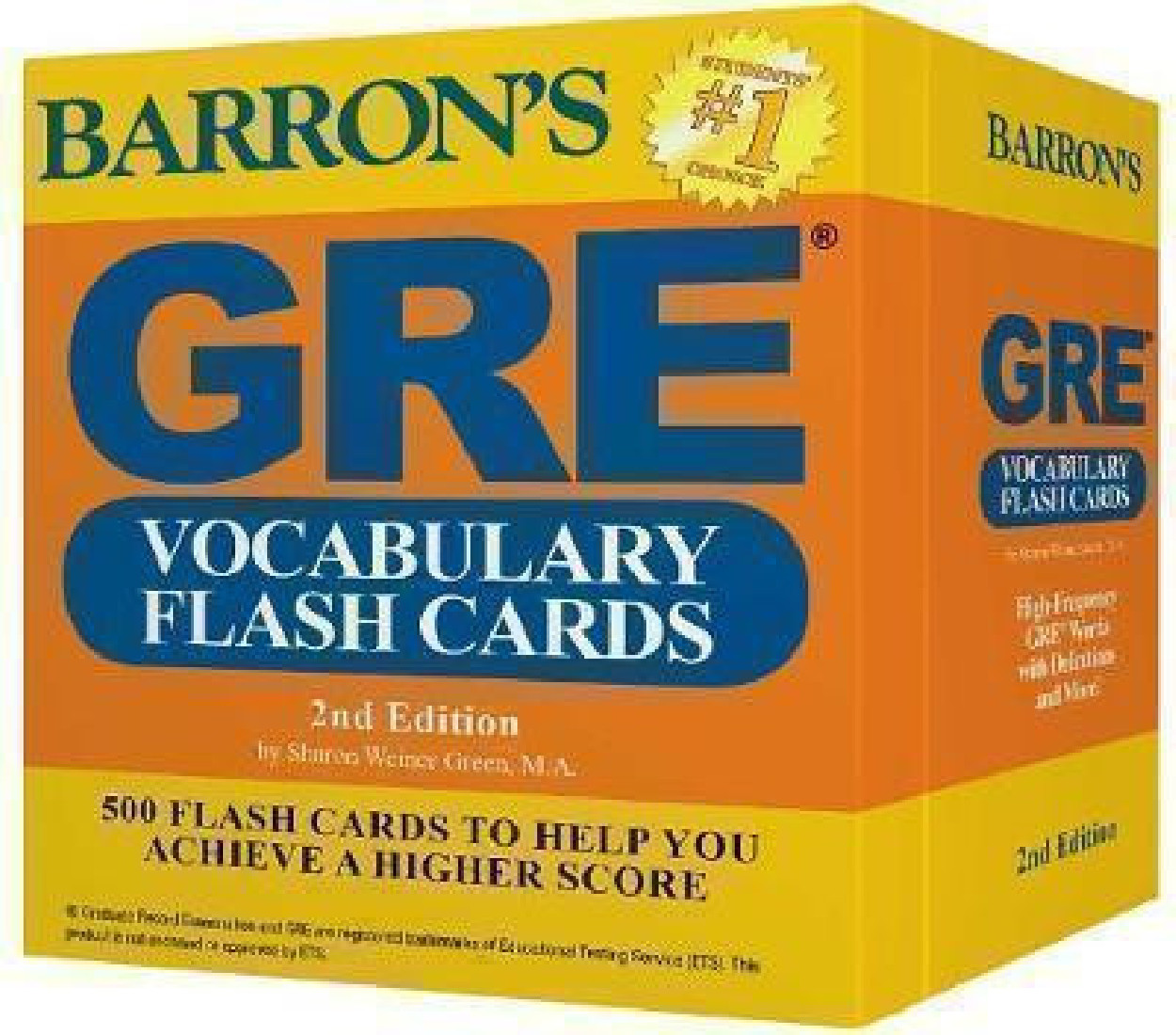 BARRONS GRE VOCABULARY FLASH CARDS