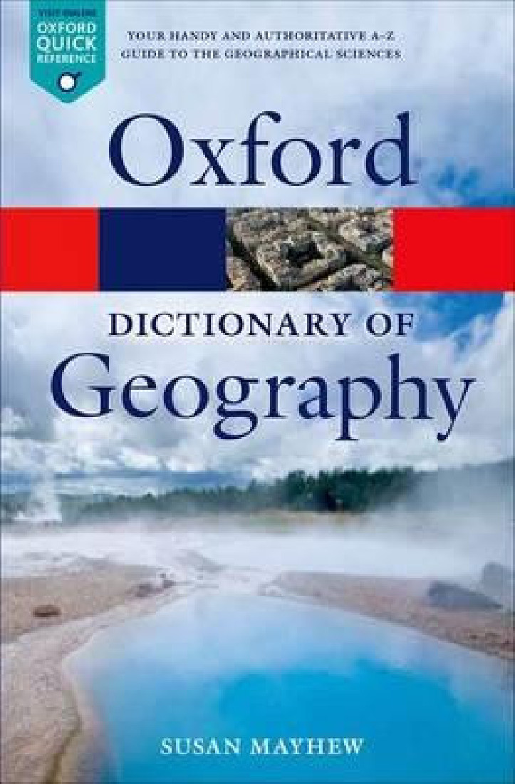 A DICTIONARY OF GEOGRAPHY