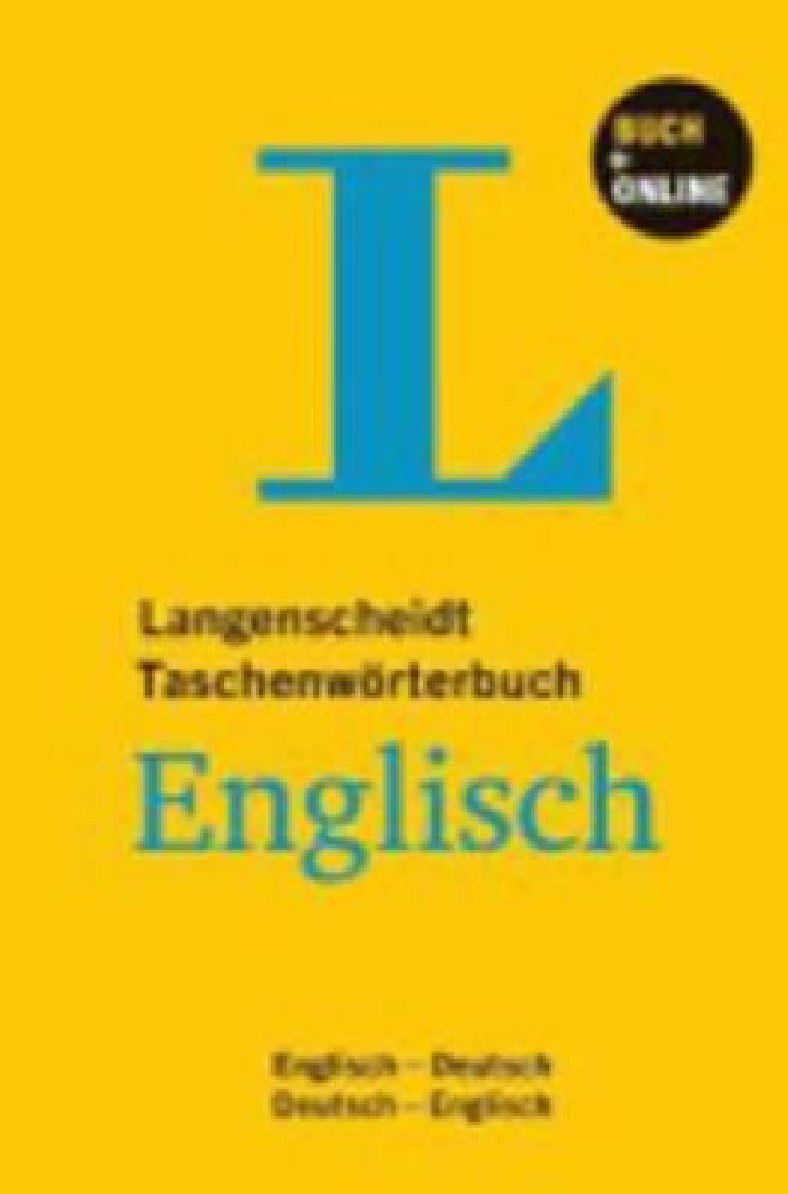 LANGENSCHEIDT TASCHENWORTERBUCH (+WorterbuchApp) ENGLISCH-DEUTSCH/DEUTSCH-ENGLISCH