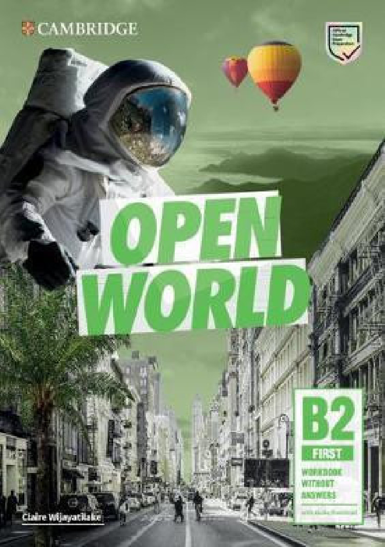OPEN WORLD B2 FIRST WB (+ DOWNLOADABLE AUDIO)