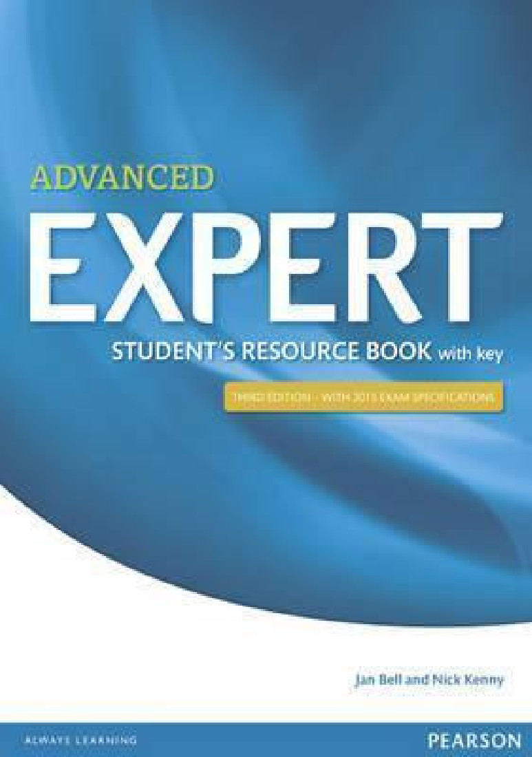 EXPERT ADVANCED RESOURCE BOOK WITH ANSWERS