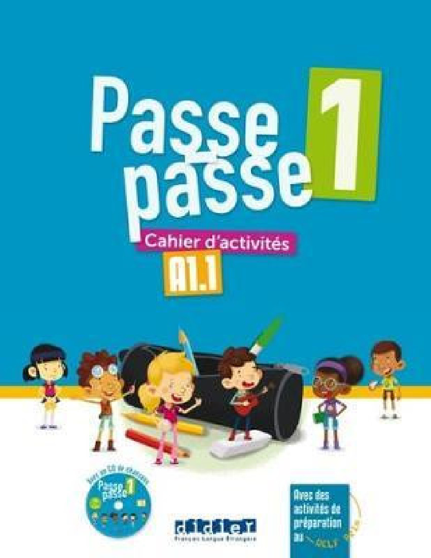 PASSE - PASSE 1 A1.1 CAHIER (+ CD AUDIO MP3)