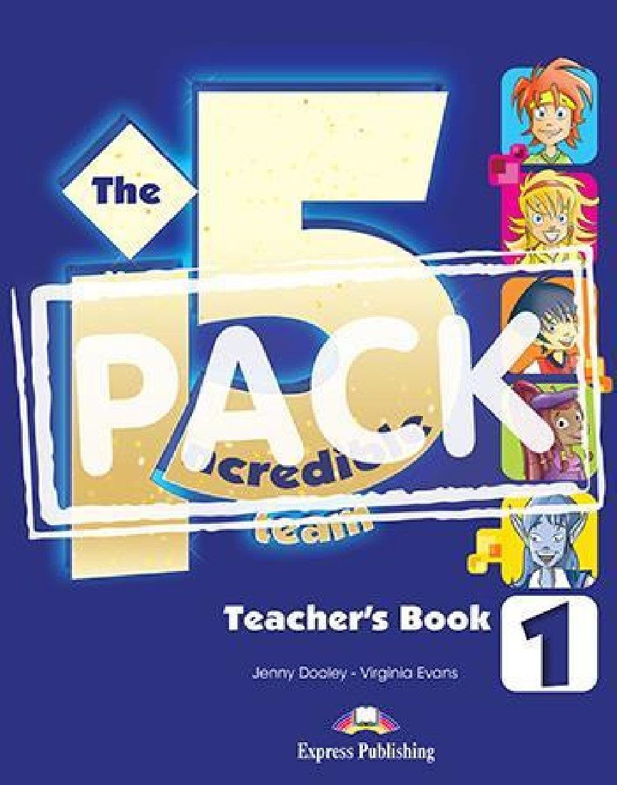 INCREDIBLE 5 TEAM 1 TEACHERS BOOK (+POSTER)