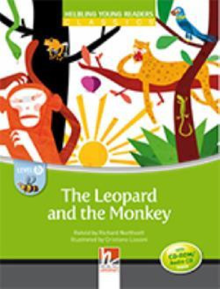 YOUNG READERS THE LEOPARD AND THE MONKEY - READER + AUDIO CD / CD-ROM (YOUNG READERS B)