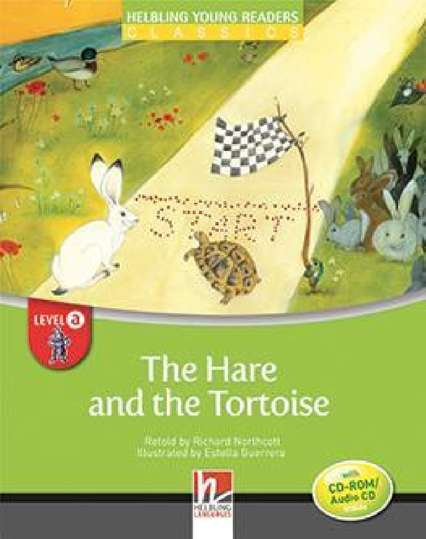 YOUNG READERS THE HARE AND THE TORTOISE - READER + AUDIO CD / CD-ROM (YOUNG READERS A)
