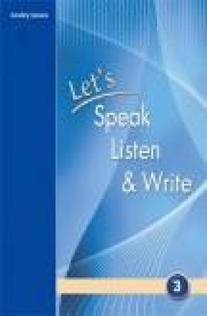 LETS SPEAK LISTEN & WRITE 3 STUDENTS BOOK