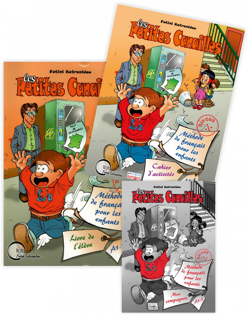 LES PETITES CANAILLES 1 SET (ELEVE & CAHIER & COMPANION)