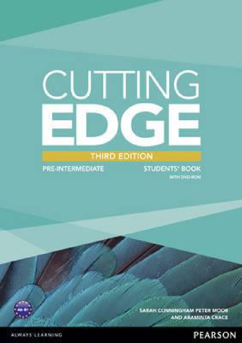 CUTTING EDGE PRE-INTERMEDIATE STUDENTS BOOK (+DVD-ROM) 3RD EDITION