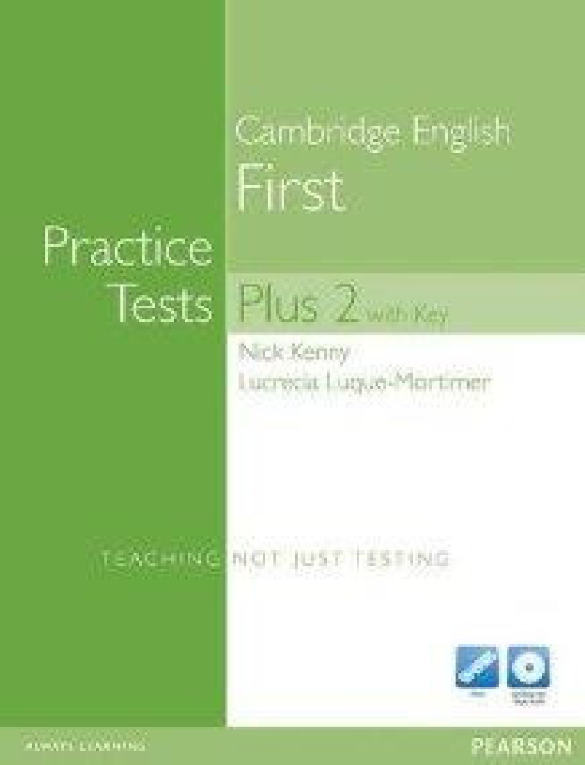 CAMBRIDGE FCE PRACTICE TESTS PLUS 2 STUDENTS BOOK WITH KEY REVISED 2015