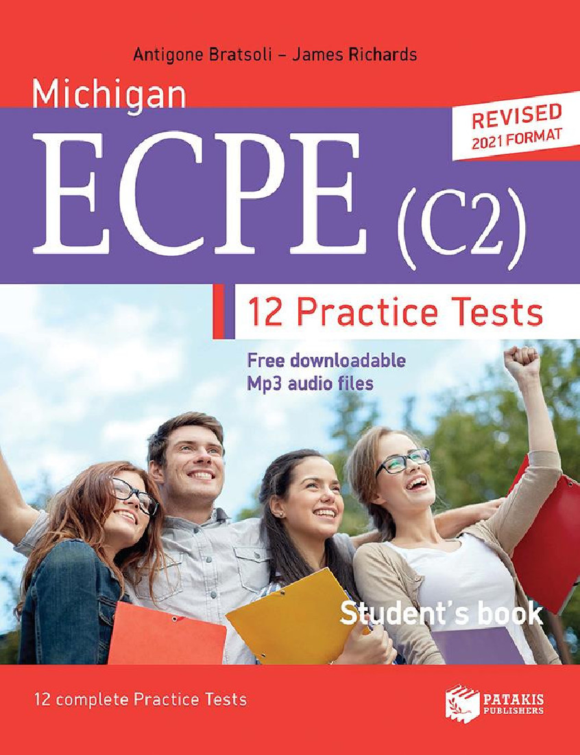 MICHIGAN ECPE (C2). 12 PRACTICE TESTS - STUDENTS BOOK