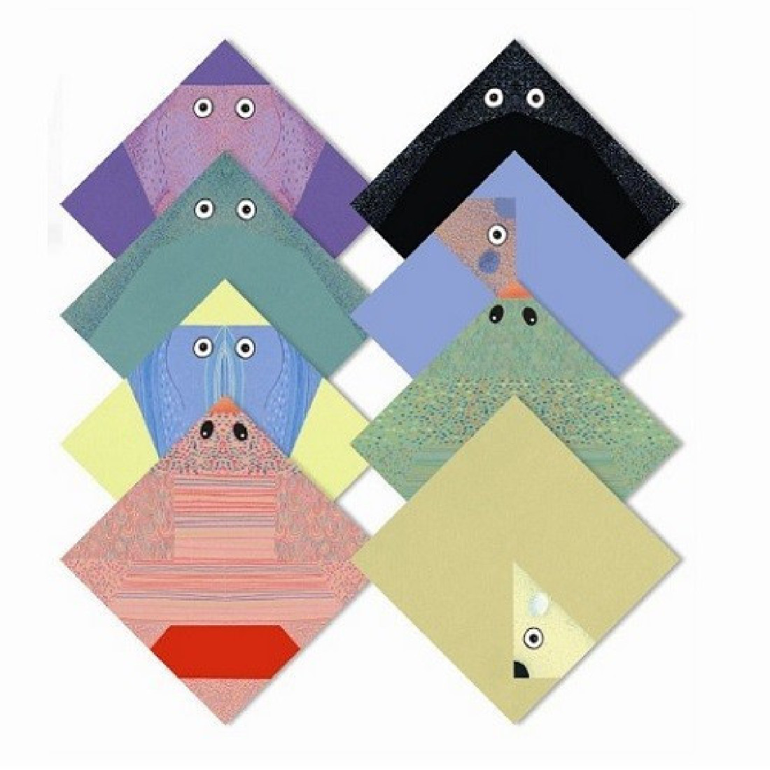 Οριγκάμι κατασκευή Πολικά ζώα 08777 Djeco