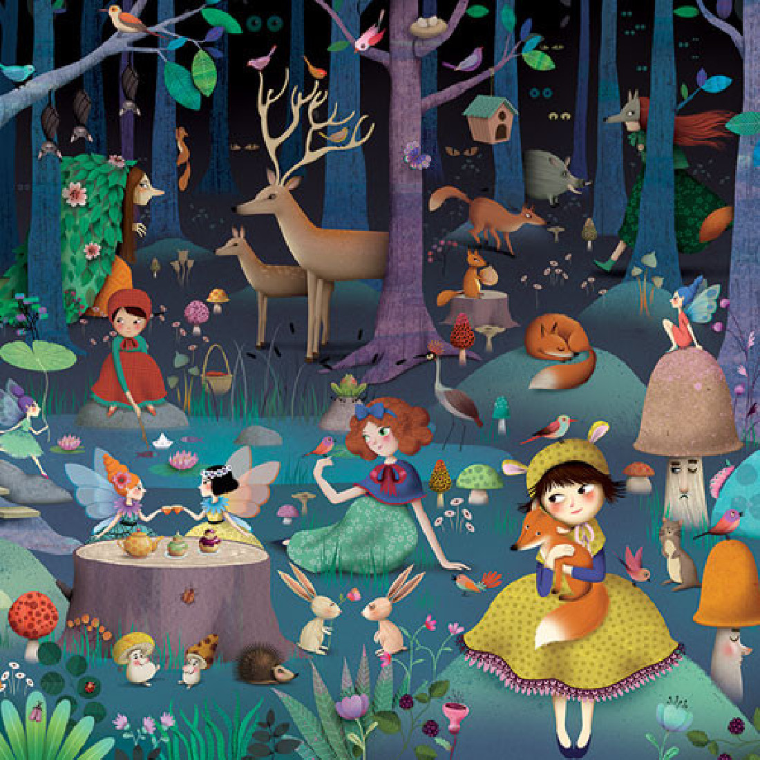 Puzzle Παρατήρησης 100 τμχ. ΔΑΣΟΣ 07504 DJECO