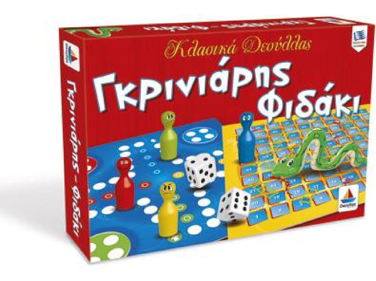 Επιτραπέζιο παιχνίδι Γκρινιάρης - Φιδάκι 100523 Δεσύλλας.