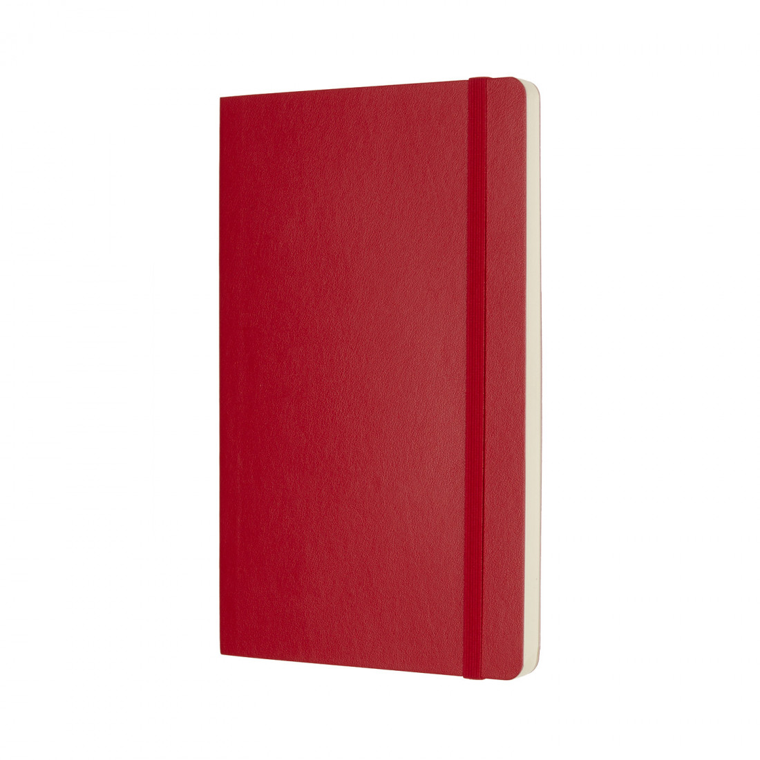 Moleskine Notebook Large  13x21 Plain Red Soft Cover