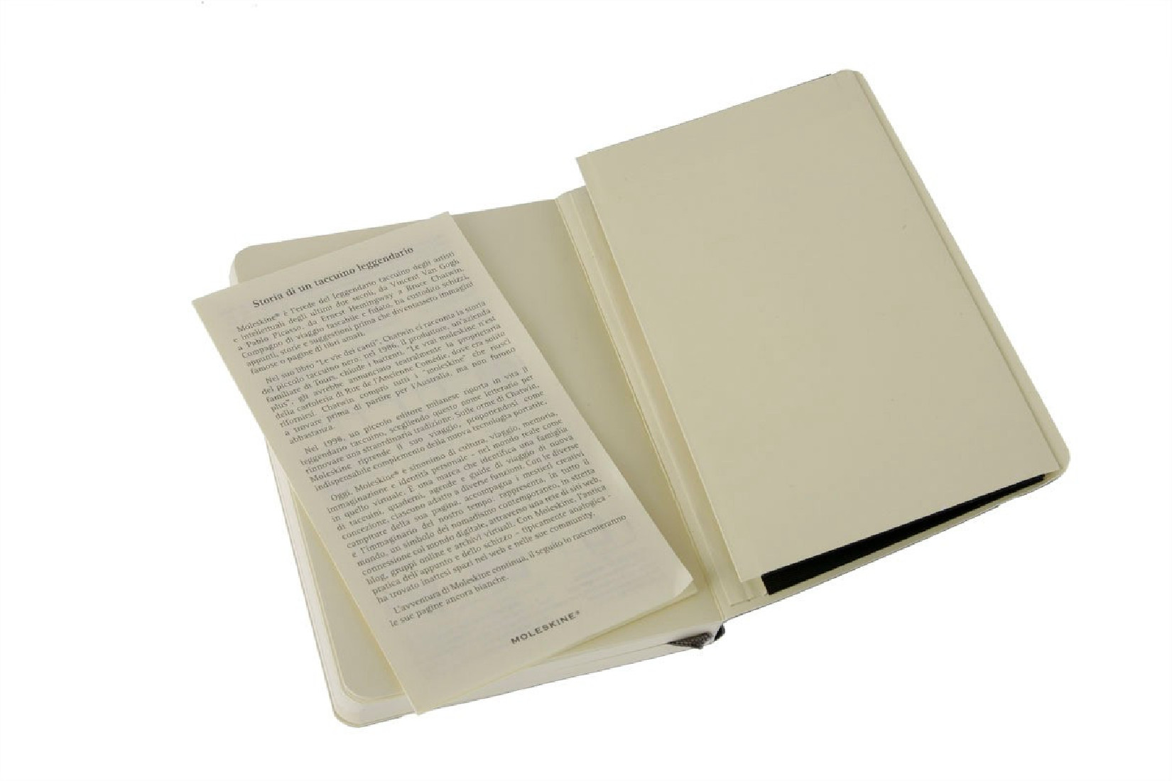 Notebook Pocket 9x14 Plain Black Soft Cover, Moleskine