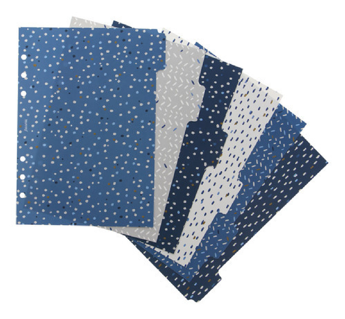 DIVIDERS INDIGO A5 ( SET OF 6 ) FILOFAX