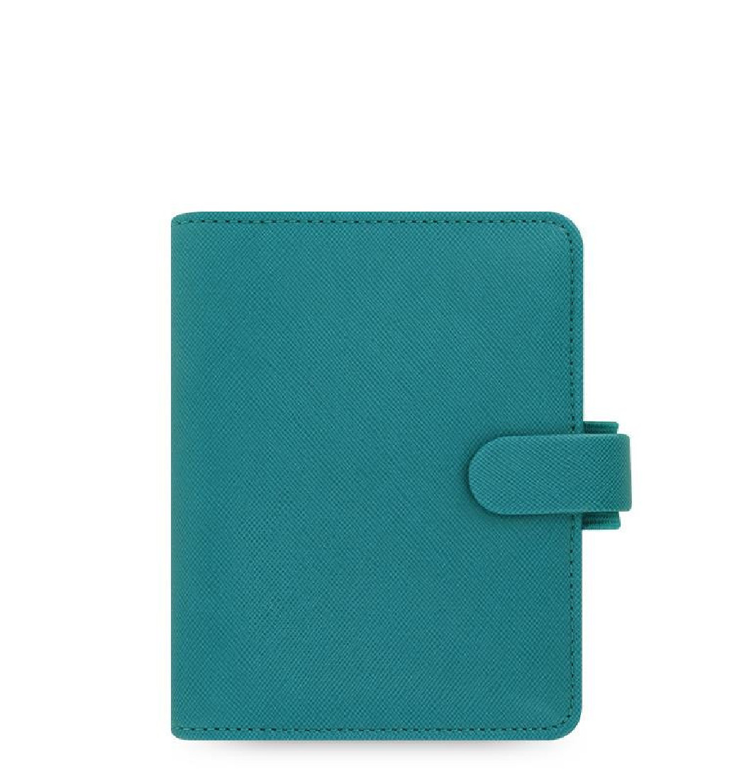 Filofax Organiser Saffiano Pocket Aquamarine 022526