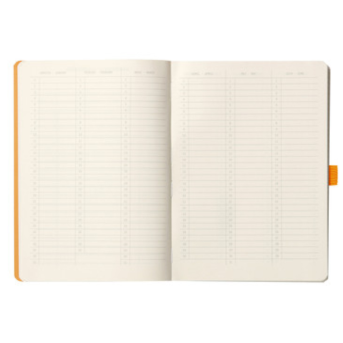 Rhodia GoalBook A5 (14,8x21 cm) orange dot grid soft cover