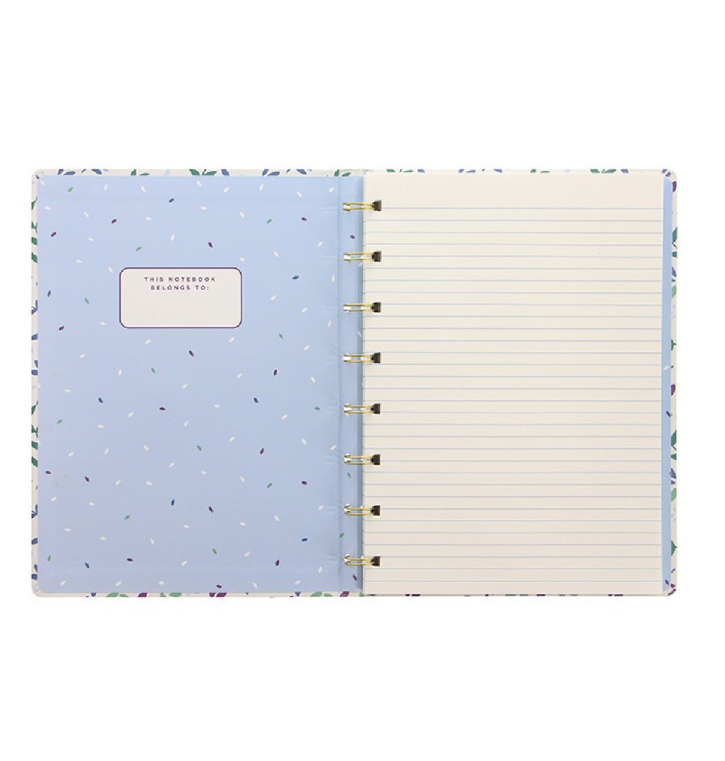Filofax Notebook Refillable Ruled A5 Garden Sunrice 115115