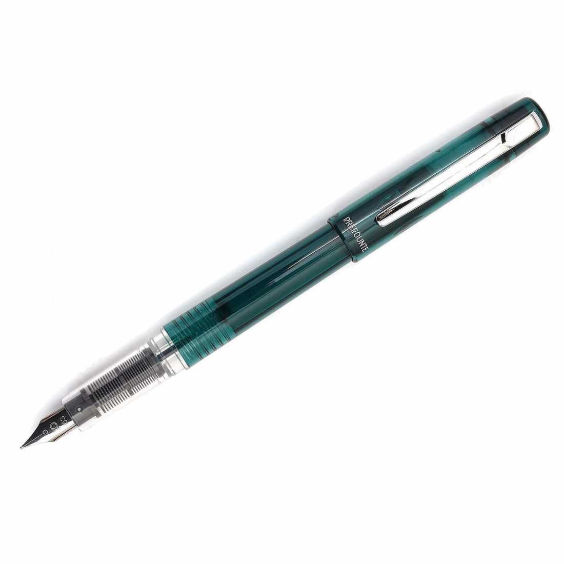 Platinum Prefounte Dark Emerald fountain pen