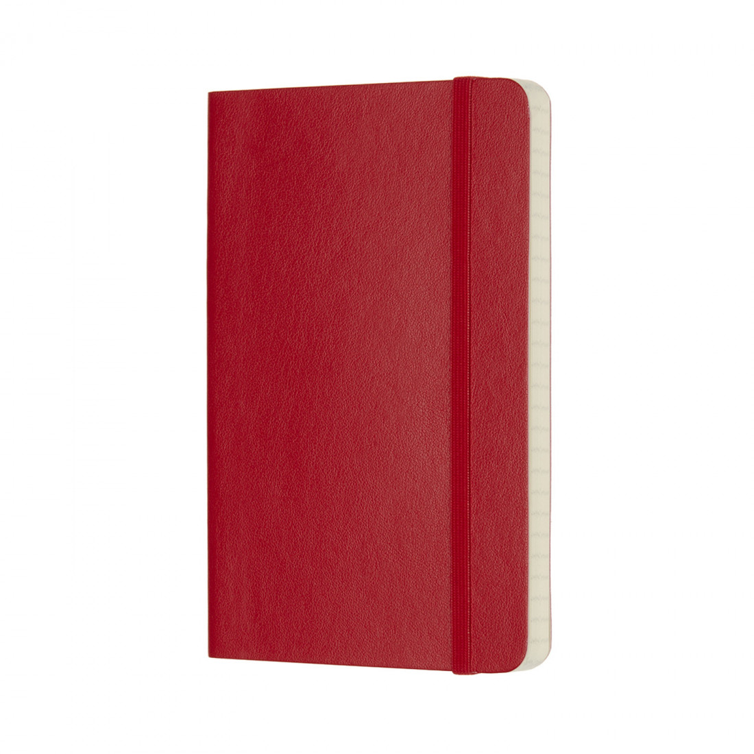 Notebook Pocket 9x14 Squared Scarlet Red Soft Cover Moleskine