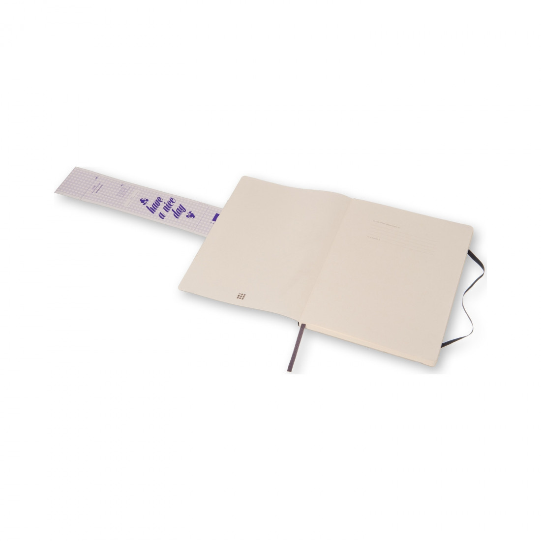 Notebook Extra Large 19x25 Dotted Black Soft Cover Moleskine M