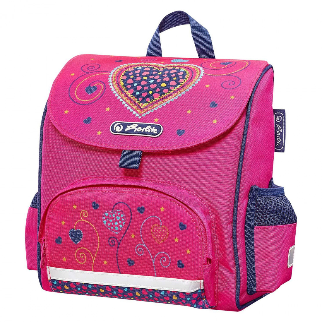 Σακίδιο πλάτης Bebe Mini Softbag Pink Hearts 50014088 Herlitz
