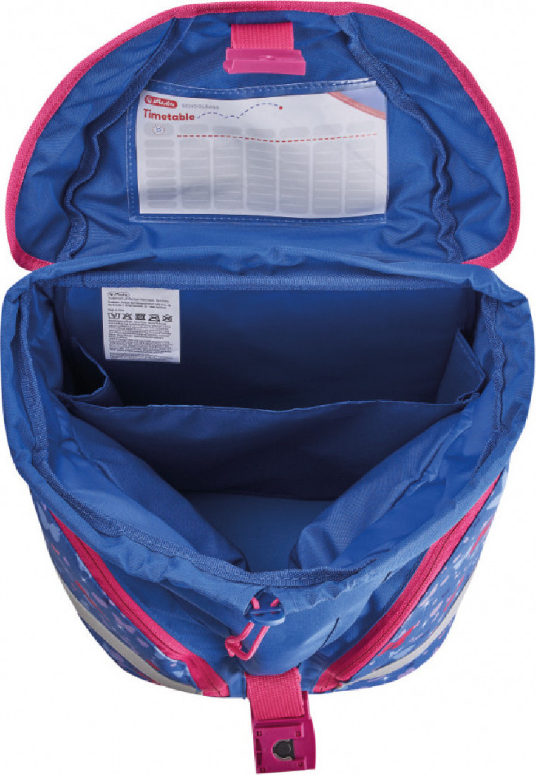 Σχολική τσάντα  με επιπλέον σακίδιο και δύο κασετίνες 50032631 Softlight Plus butterfly Herlitz