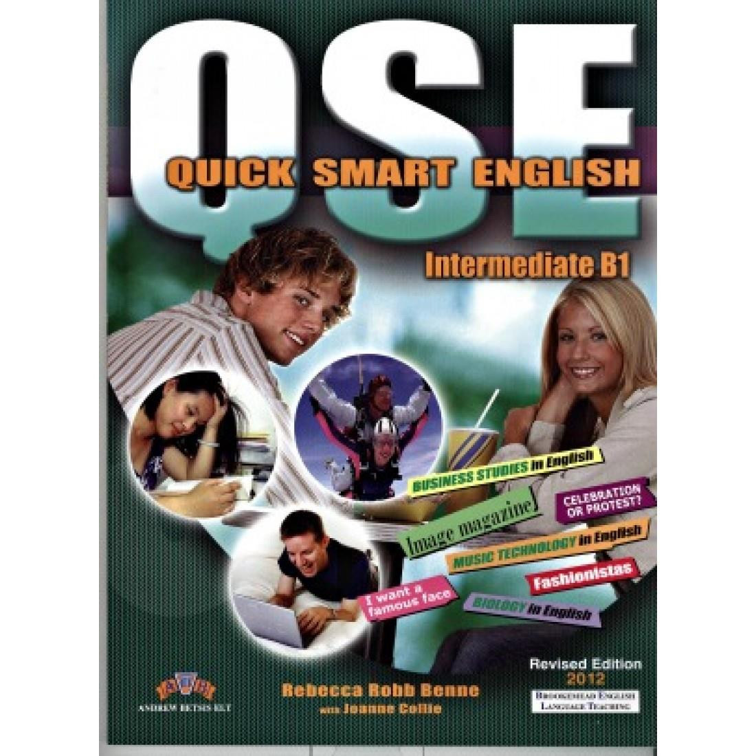 QUICK SMART ENGLISH INTERMEDIATE B1 STUDENTS BOOK