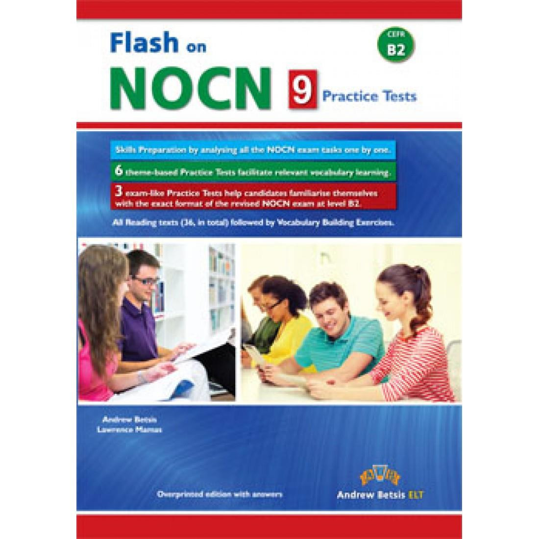 FLASH ON NOCN B2 9 PRACTICE TESTS TCHRS 2017