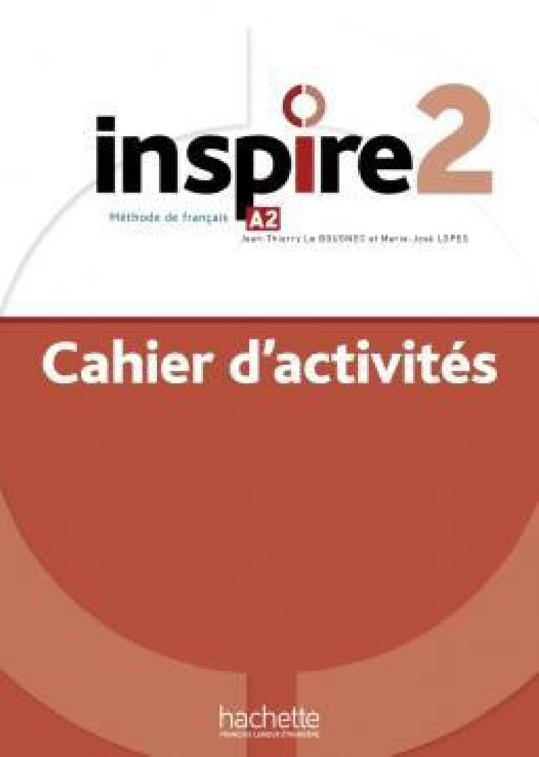 INSPIRE 2 CAHIER ( + MP3 Pack)