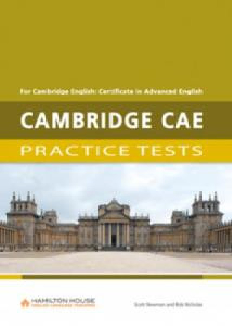 CAMBRIDGE CAE PRACTICE TESTS TCHRS