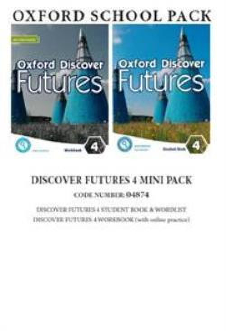 OXFORD DISCOVER FUTURES 4 MINI PACK (SB+ WB (+ONLINE) +WORDLIST) - 04843