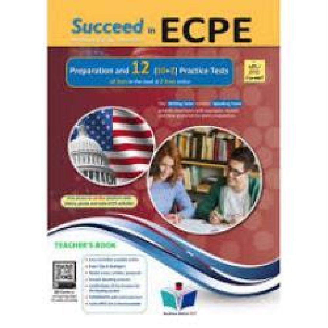 SUCCEED IN MICHIGAN ECPE 12 PRACTICE TESTS 2021 FORMAT TCHRS