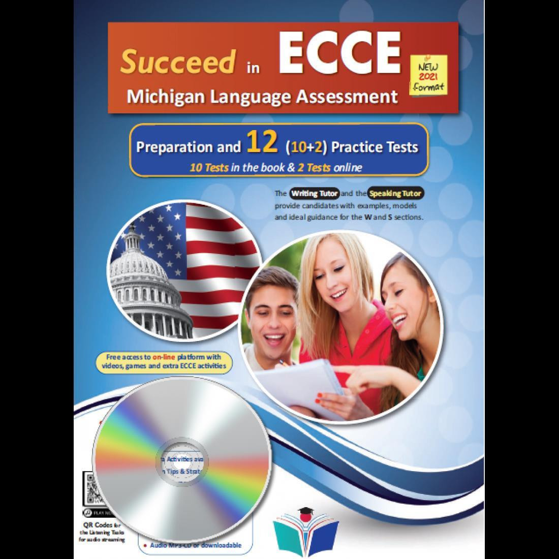 SUCCEED IN MICHIGAN ECCE 12 PRACTICE TESTS 2021 FORMAT CD CLASS(5)
