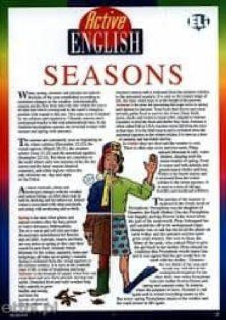 ACTIVE ENGLISH SUBJECT 6 - SEASONS