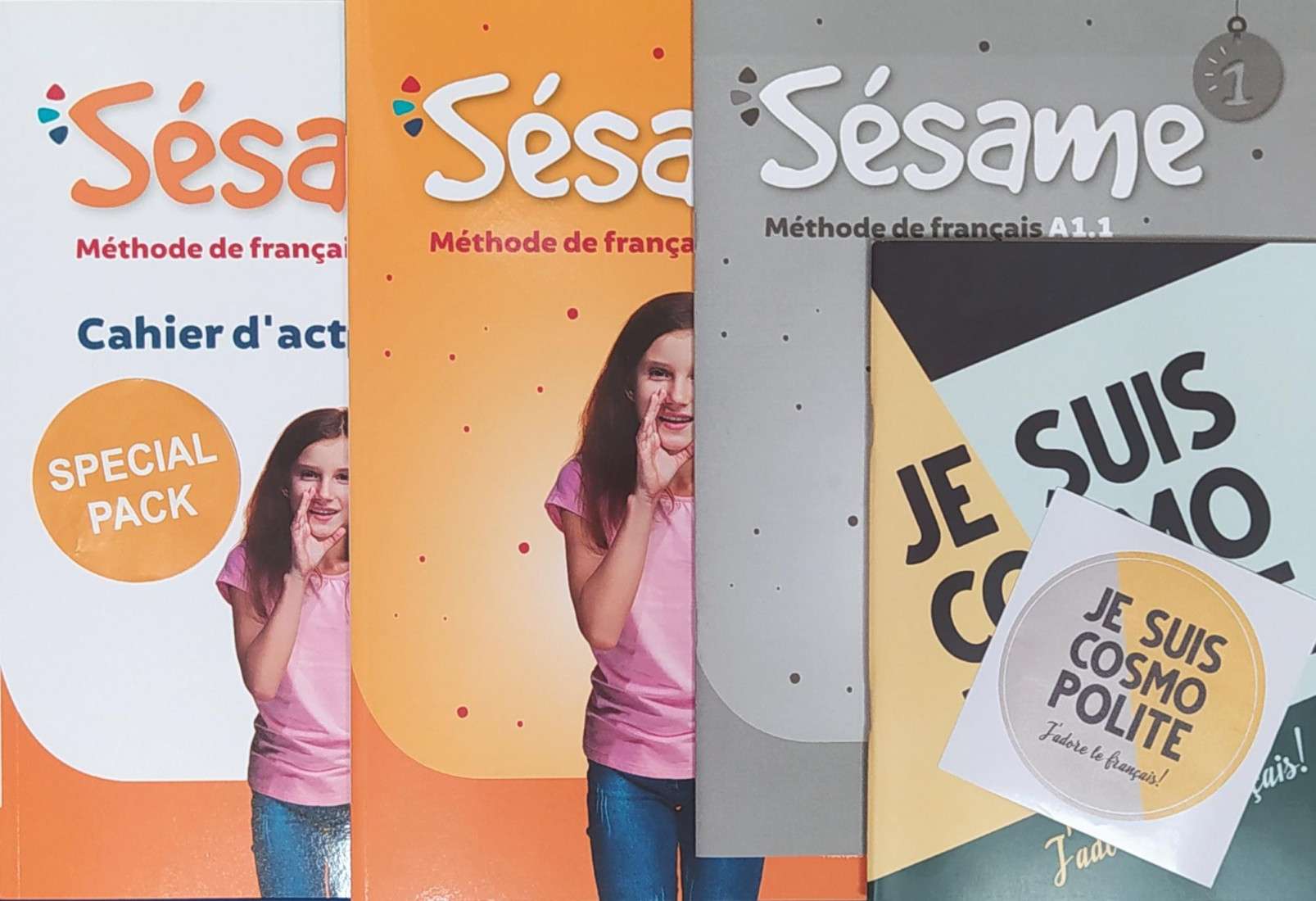 SESAME 1 SUPER PACK (LIVRE + CAHIER + SESAME PLUS 1 + CADEAU SURPRISE)