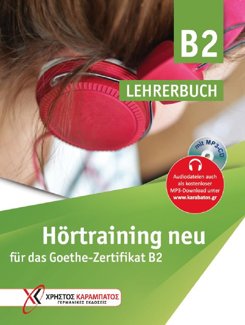 HOERTRAINING B2 LEHRERHANDBUCH (+MP3-CD)