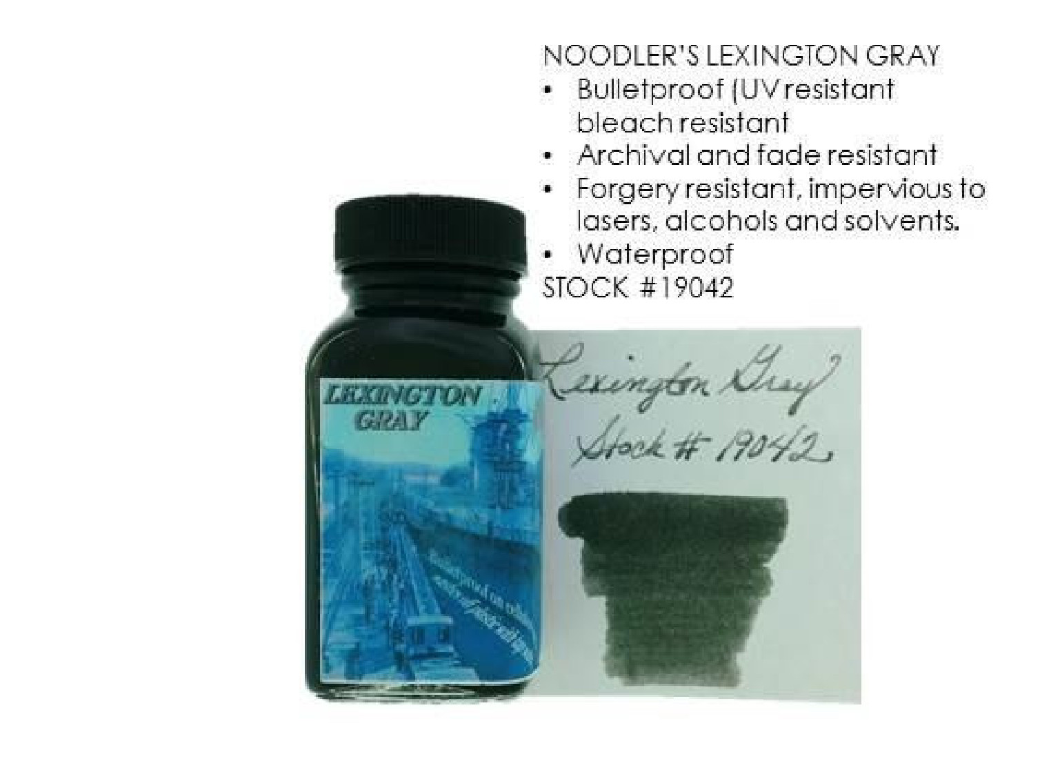 Noodlers ink Lexington Gray 90ml 19042