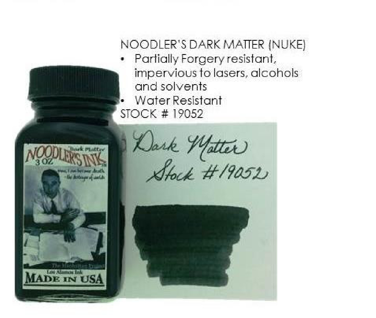 Noodlers ink Dark Matter 90ml 19052