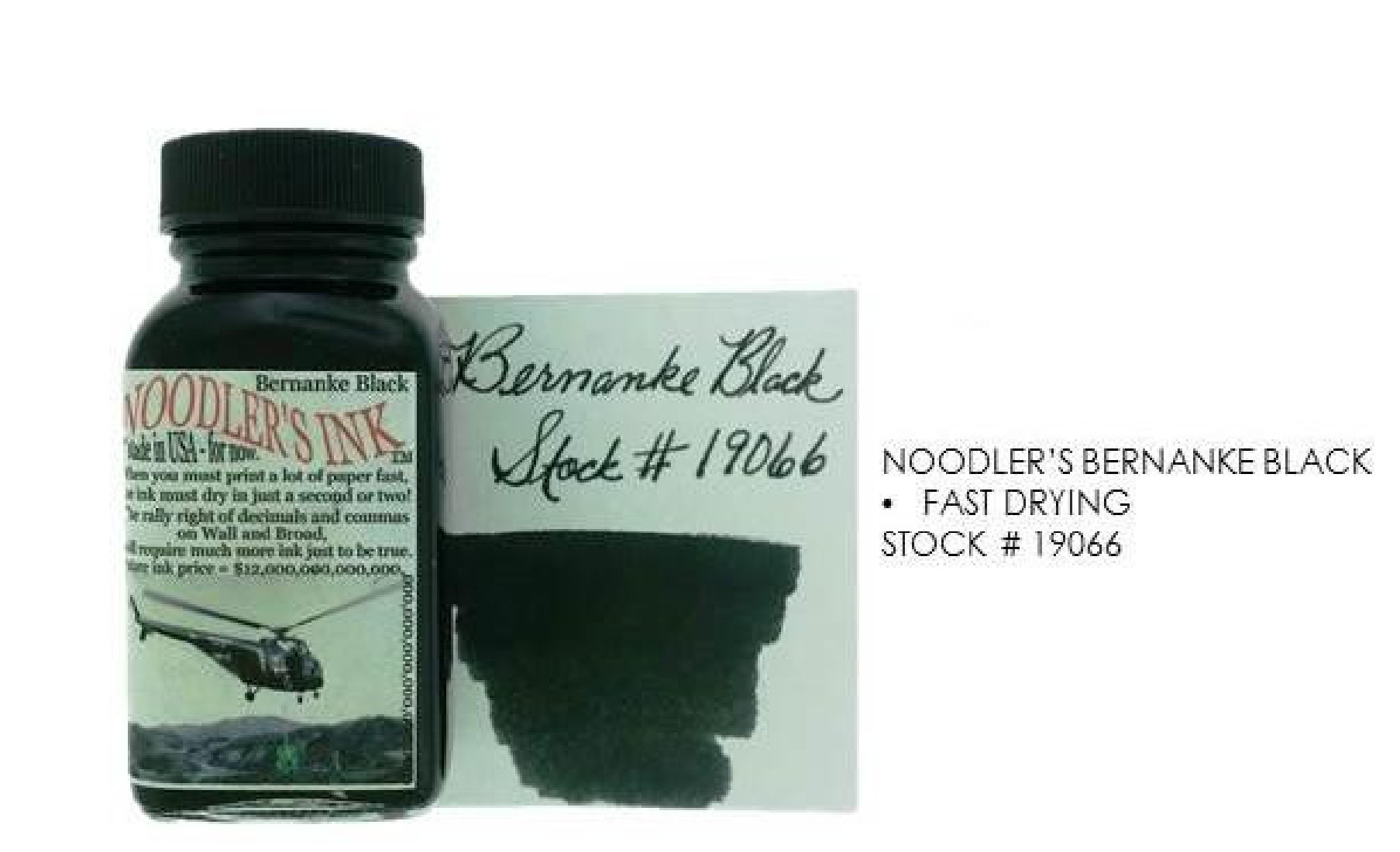Noodlers ink Bernanke Black 90ml 19066