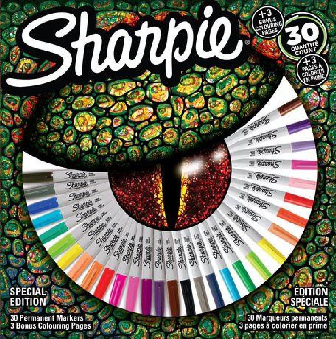 SHARPIE MARKERS 30 COLOURS FINE & ULTRA FINE POINT 2061335 LIMITED EDITION