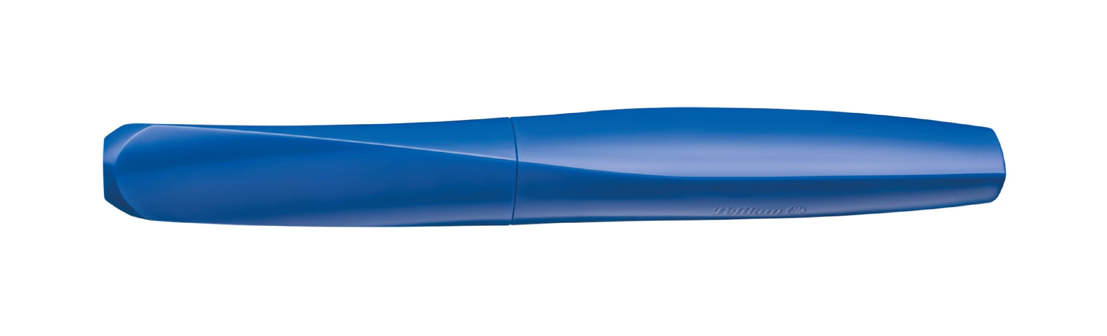Pelikan Fountain pen Twist P457 M Deep Blue dynamic open