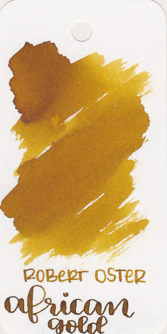 Robert Oster African Gold signature ink 50ml  50289