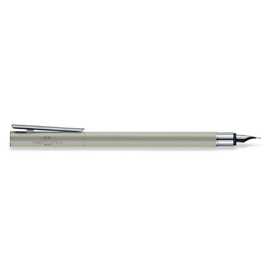 Faber Castell Fountain Pen NEO Slim Matt Stainless Steel 342101