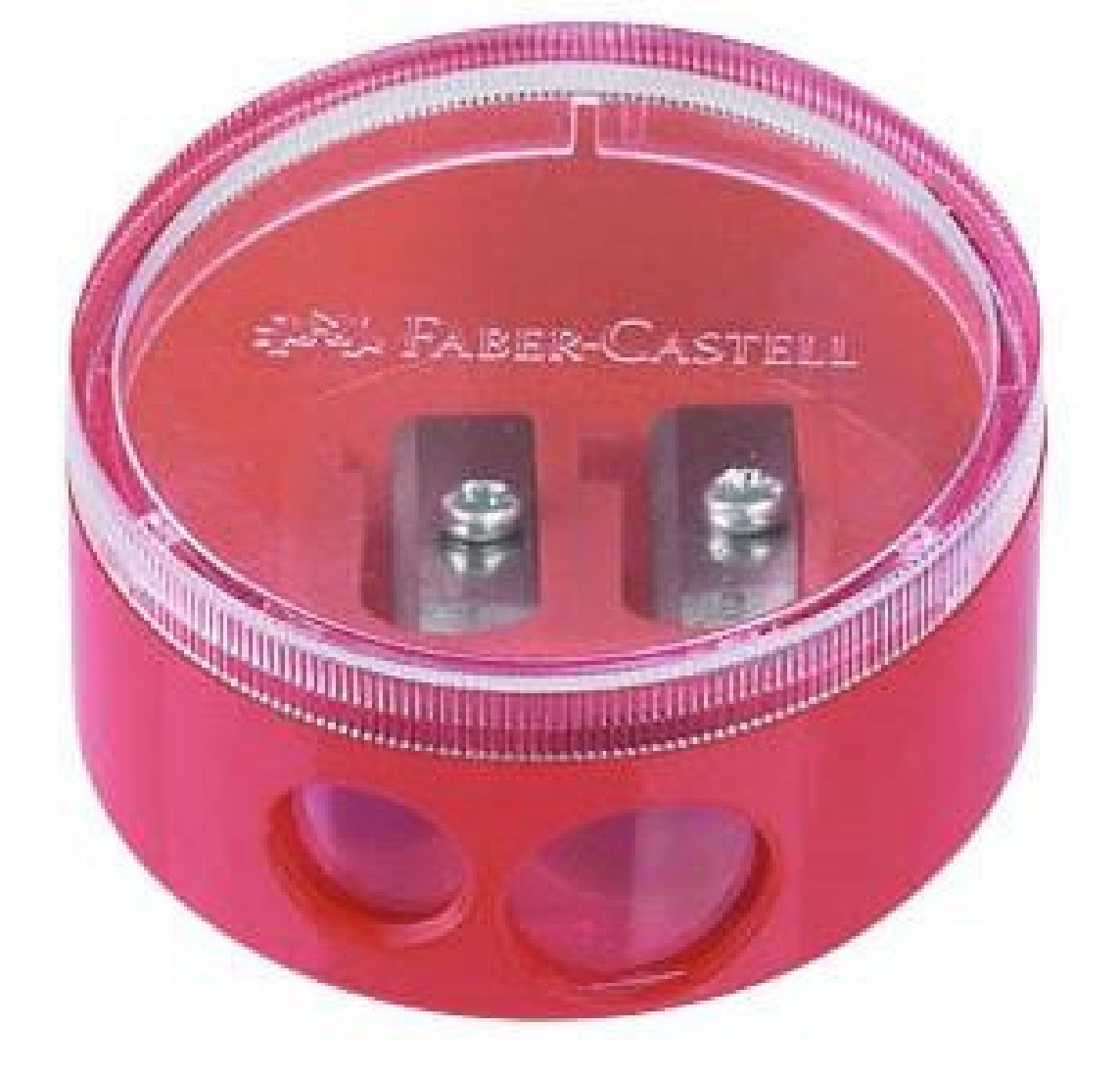 Ξύστρα διπλής τρύπας red 185418 Faber Castell