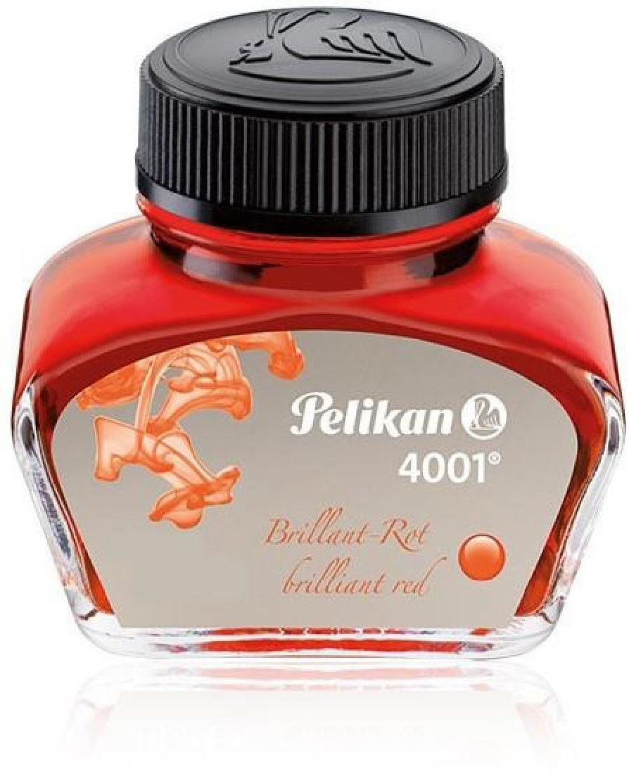 Pelikan 4001 Brillant Red 62,5ml  Fountain pen ink