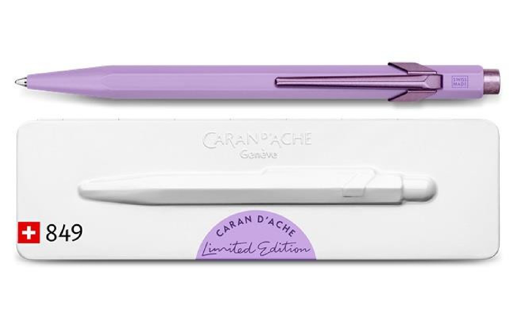 Carandache Ballpoint Pen 849 Claim your Style Violet – Limited Edition