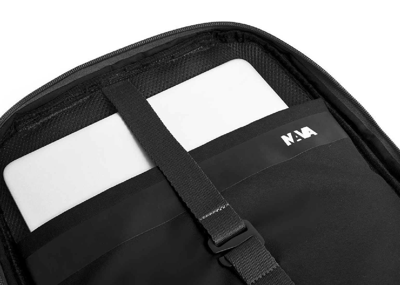 NAVA Organized backpack big - Flat Black