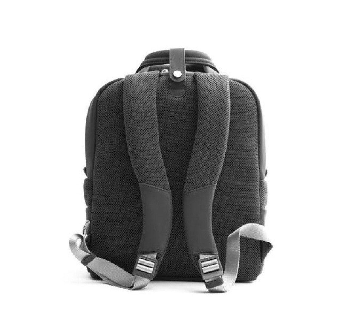 NAVA Square backpack with 2 handles and RFID pocket - Easy Break Black/Grey